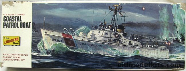 Lindberg 1/80 US Coast Guard Coastal Patrol Boat, 7313-300 plastic model kit